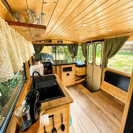 Tiny House - Bus Insolite - Avec Escape Game Campeggio