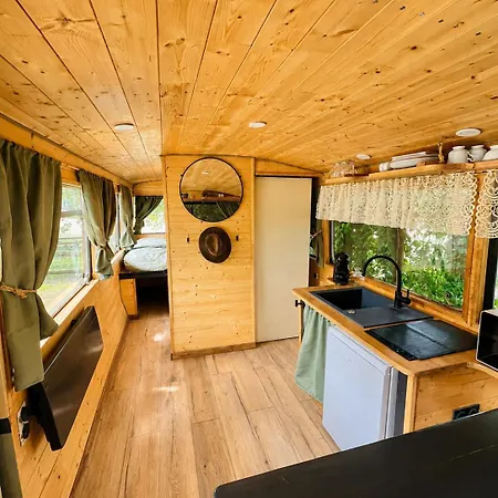 Tiny House - Bus Insolite - Avec Escape Game Campeggio