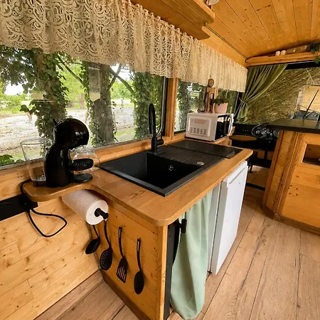 Tiny House - Bus Insolite - Avec Escape Game